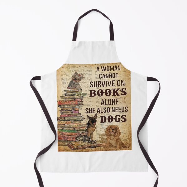 Item preview, Dog and Books Canvas designed and sold by Chapman88.