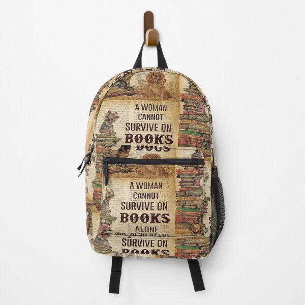 Item preview, Dog and Books Canvas designed and sold by Chapman88.