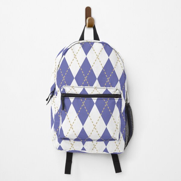 Item preview, Periwinkle and White Argyle Repeat Pattern designed and sold by rhombusOnion.