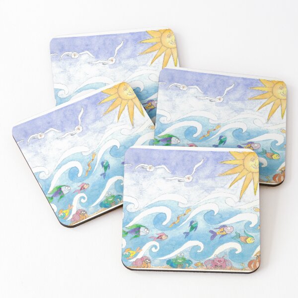 Item preview, Party at Sea designed and sold by Genevieve Hanlon Art and Photography.