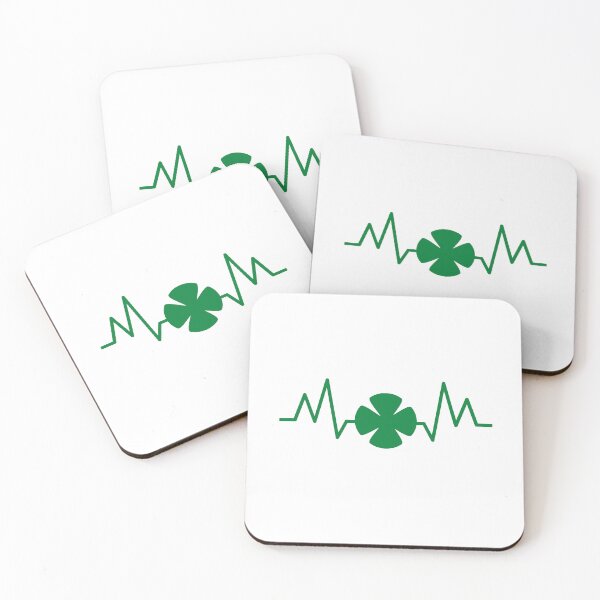 Item preview, Four leaf Clover Heartbeat designed and sold by GulQari.