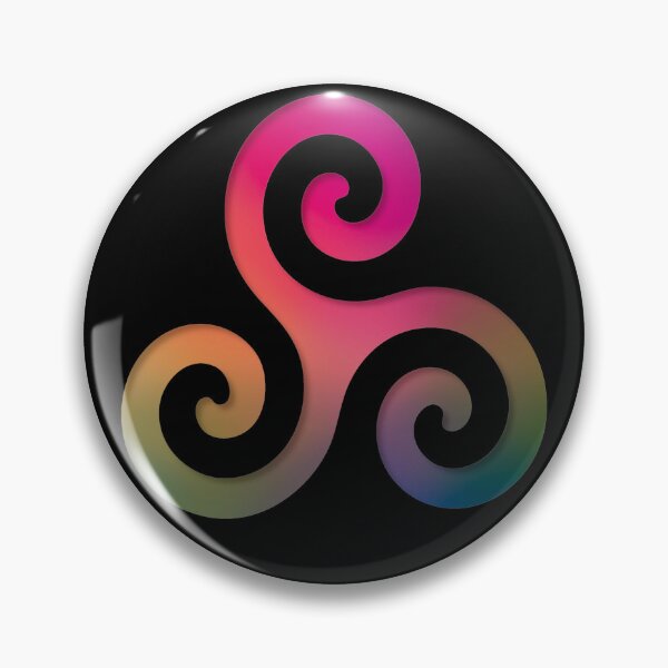 Item preview, Rainbow Triple Spiral, Colorful Triple Spiral designed and sold by Ruby Jackson.
