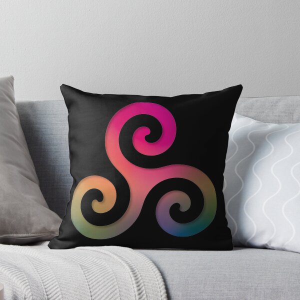 Item preview, Rainbow Triple Spiral, Colorful Triple Spiral designed and sold by Ruby Jackson.