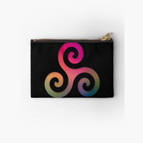 Artikelvorschau, Regenbogen-Dreifachspirale, bunte Dreifachspirale entworfen und verkauft von Ruby Jackson.