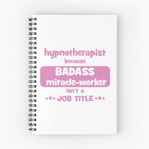 Item preview, Hypnotherapist - because badass miracle-worker isn't a job-title designed and sold by LouiseFranksArt.
