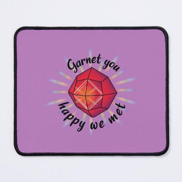 Item preview, Garnet You Happy We Met Valentines Day Pun designed and sold by Gottalottarocks.