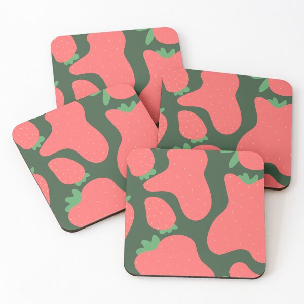 Item preview, Strawberry Cow Print designed and sold by Carmen Yochim.