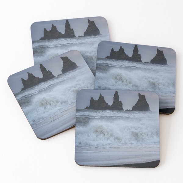 Item preview, Angry Sea at Reynisdrangar Iceland designed and sold by Catherine Reading.