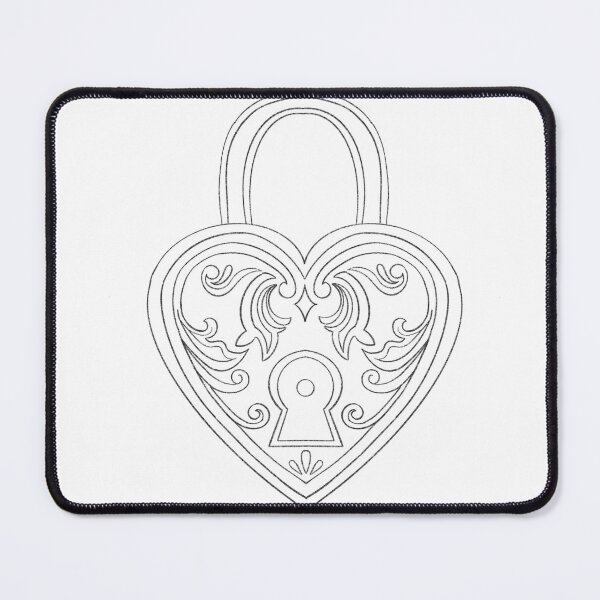 Item preview, Heart Locket Sketch designed and sold by KaylaDaleDesign.