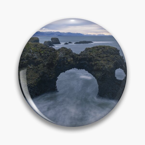 Item preview, Gatklettur Iceland Seascape designed and sold by Catherine Reading.