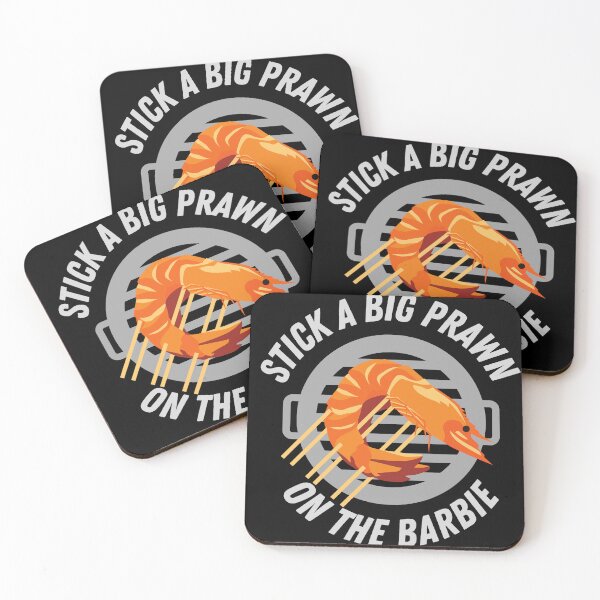 Item preview, Stick a Big Prawn on the barbie  designed and sold by Container  of Dreams.