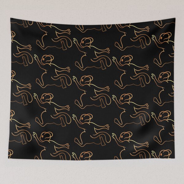 Item preview, Monkey - Zodiac Patters designed and sold by Dark-Light Lantern.