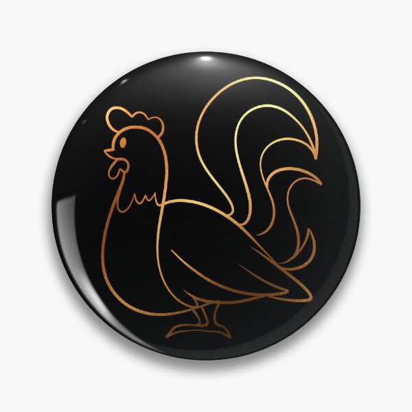 Item preview, Rooster - Zodiac Patters designed and sold by Dark-Light Lantern.