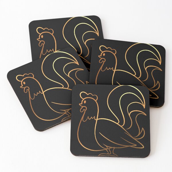 Item preview, Rooster - Zodiac Patters designed and sold by Dark-Light Lantern.