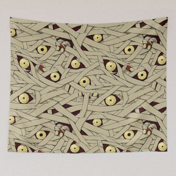 Item preview, Mummy Seamless Pattern - Original Color Edition designed and sold by spidericks.