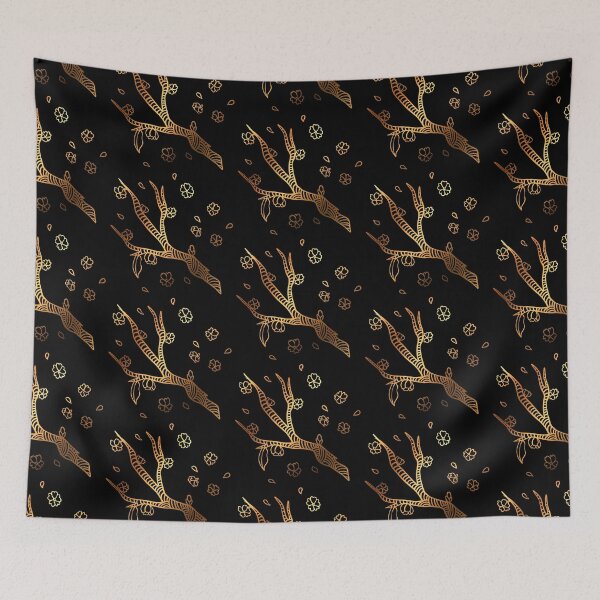 Item preview, Peach branch - Zodiac Patters designed and sold by Dark-Light Lantern.