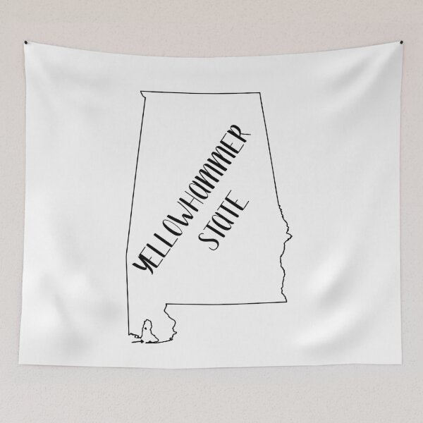 Item preview, Alabama State Line - Yellowhammer state designed and sold by J---store.