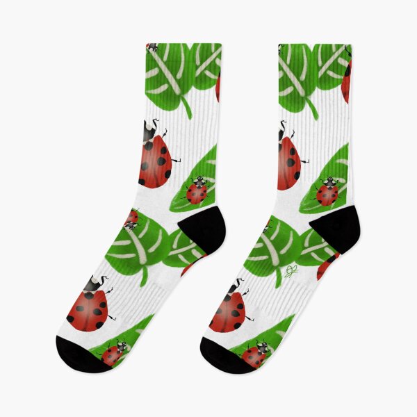 Item preview, Leaves and Ladybugs designed and sold by TheBarefootMom.
