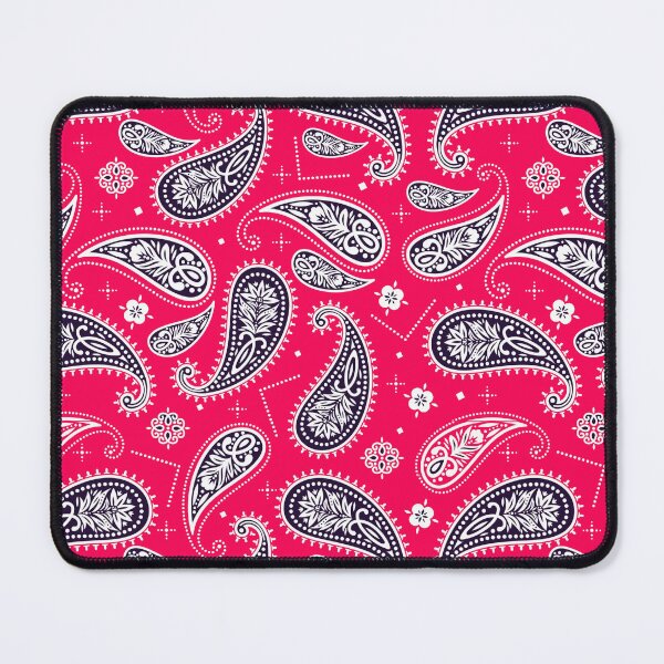 Item preview, Vintage Hot Pink And Blue Floral Paisley  Pattern designed and sold by Tamas Das.