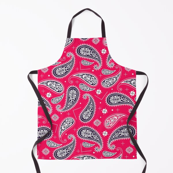 Item preview, Vintage Hot Pink And Blue Floral Paisley Pattern designed and sold by Tamas Das.