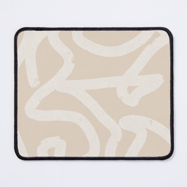 Item preview, Beige minimalista neutro y líneas blancas imperfectas designed and sold by ArtforDailyLife.