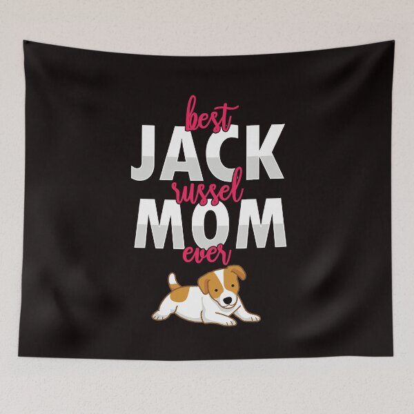 Item preview, Best Jack Russel Terrier Mom Ever Dogs Owner Lover designed and sold by TomGiantDesigns.