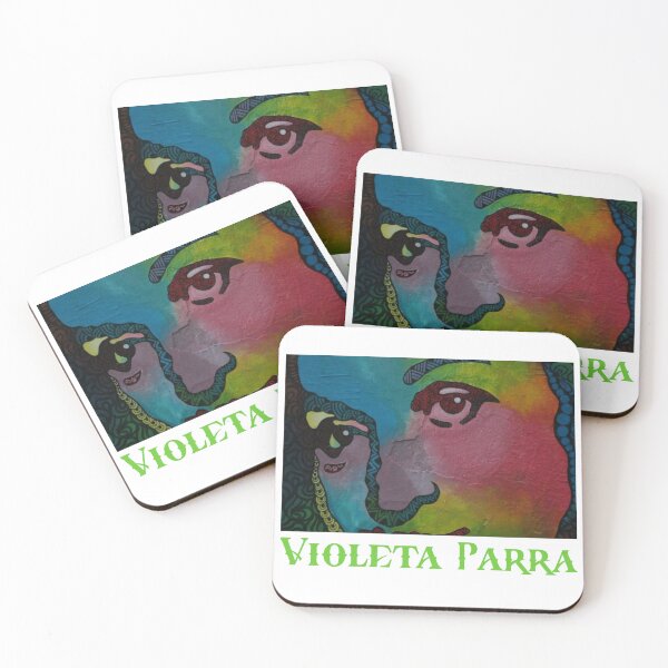 Item preview, Violeta Parra mural designed and sold by cheechlaroo13.