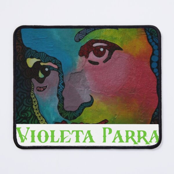 Item preview, Violeta Parra mural designed and sold by cheechlaroo13.
