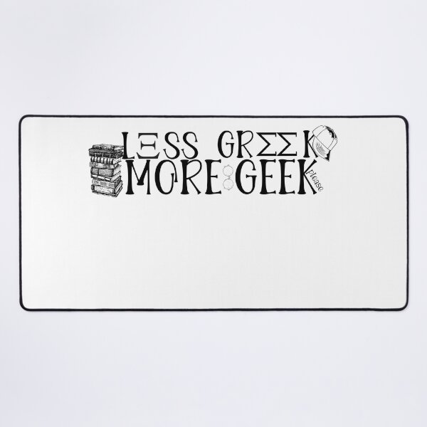 Item preview, MENOS GRIEGO. MÁS FRIKI. por favor designed and sold by PrintCutScore.