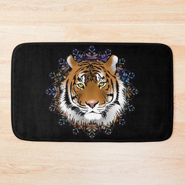 Item preview, Tiger With Flowers Lunar New Year designed and sold by The Sticker Place.