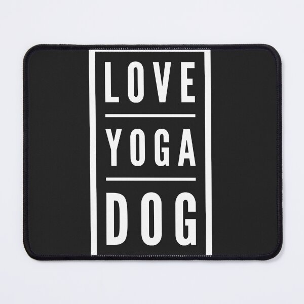 Item preview, Love Yoga Dog designed and sold by madetoprint.