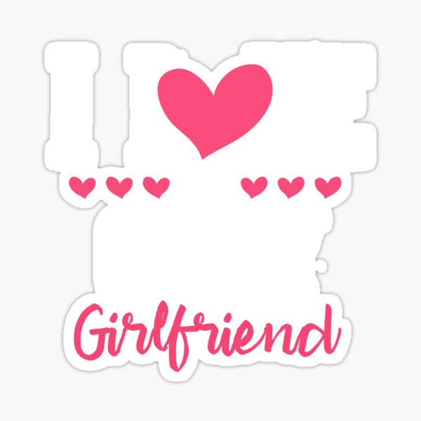 My Crazy Girlfriend Stickers for Sale