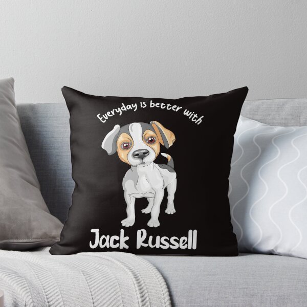 Item preview, Everyday Better With Jack Russel Terrier Dogs Fans designed and sold by TomGiantDesigns.