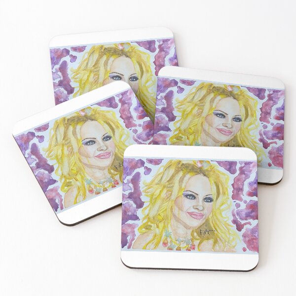 Item preview, Pam Anderson Watercolor 2 designed and sold by ferixacuaxart.