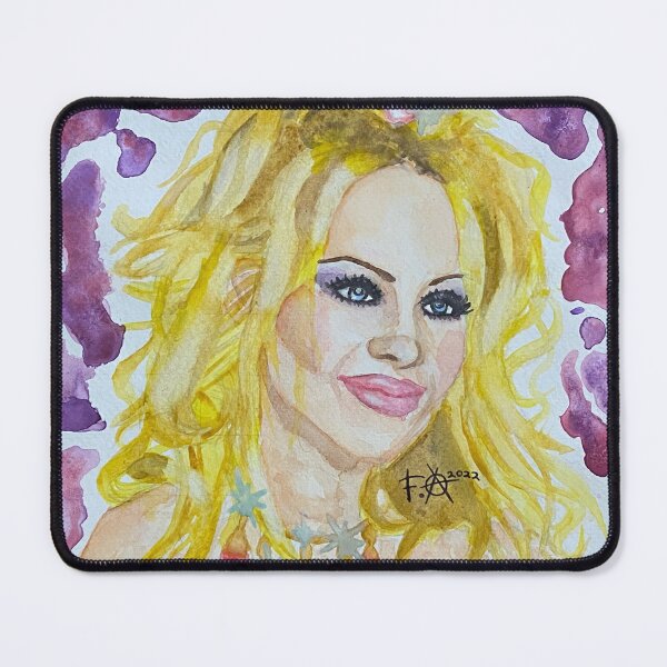 Item preview, Pam Anderson Watercolor 2 designed and sold by ferixacuaxart.