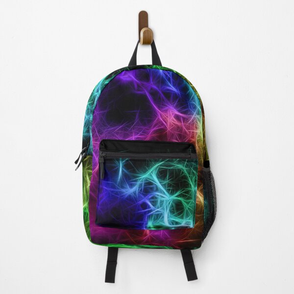 Item preview, Abstract Rainbow Neon Pattern designed and sold by murkyswamp.