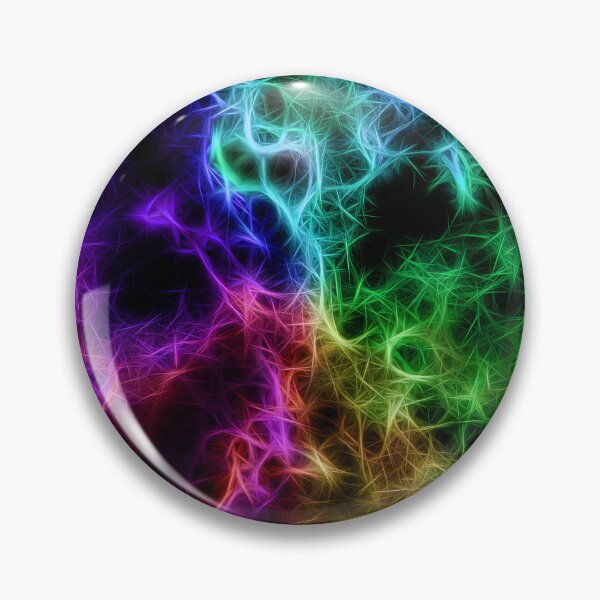 Item preview, Abstract Rainbow Neon Pattern designed and sold by murkyswamp.