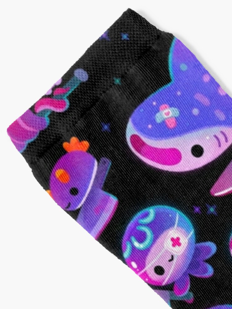 Socks, Stabby marine life designed and sold by pikaole