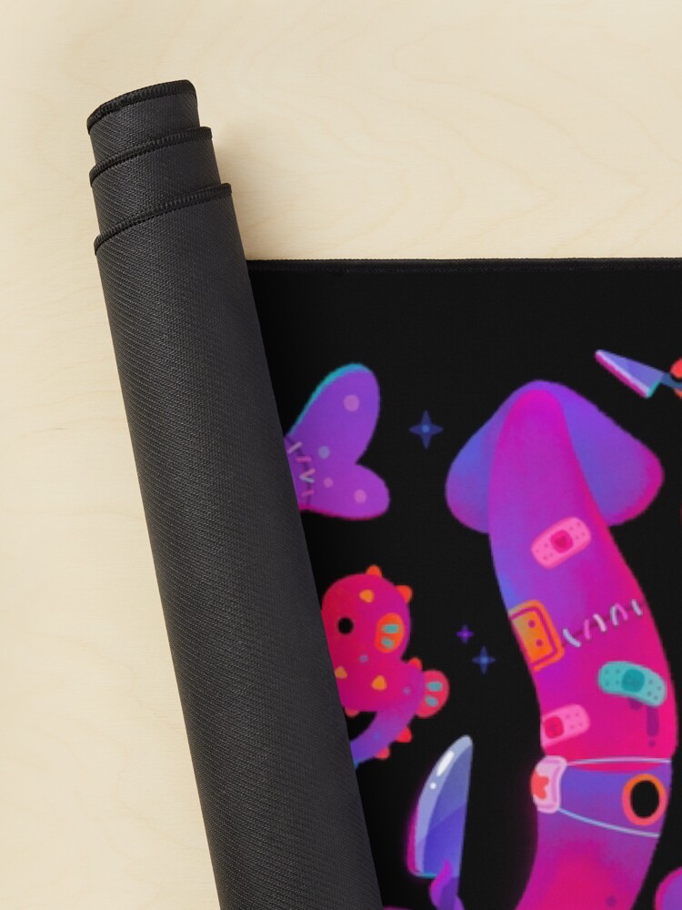 Alternate view of Stabby marine life Mouse Pad