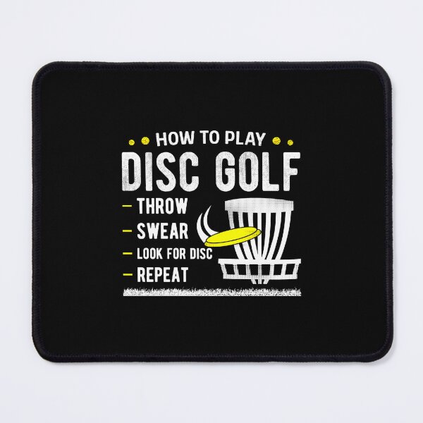 Item preview, How to play disc golf designed and sold by MobertsonArt.