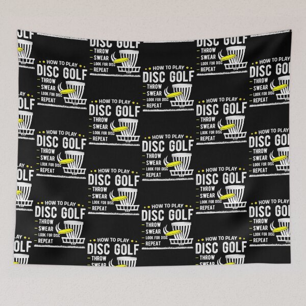 Item preview, How to play disc golf designed and sold by MobertsonArt.