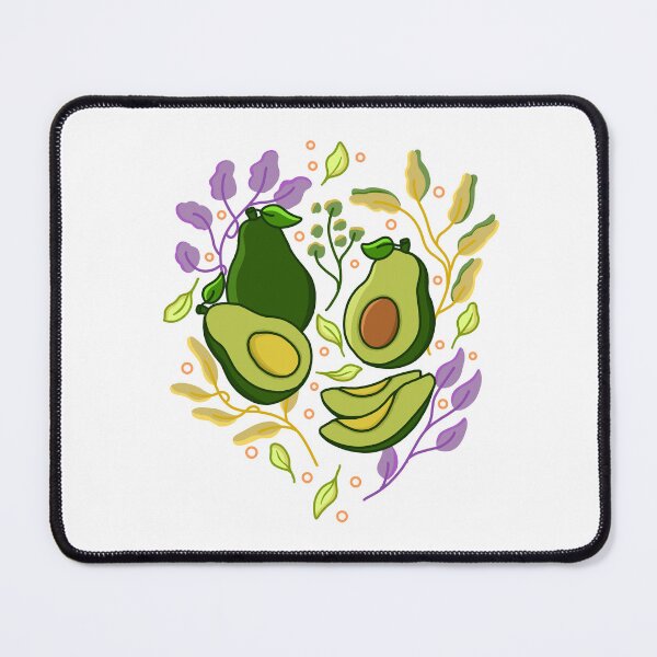 Item preview, Avocado Floral designed and sold by ethnicdrawing.