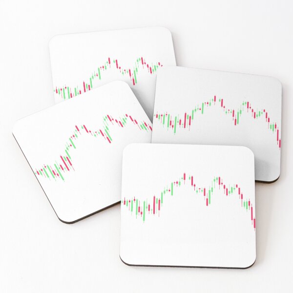 Item preview, Stock market candle stick chart designed and sold by 2MB-.