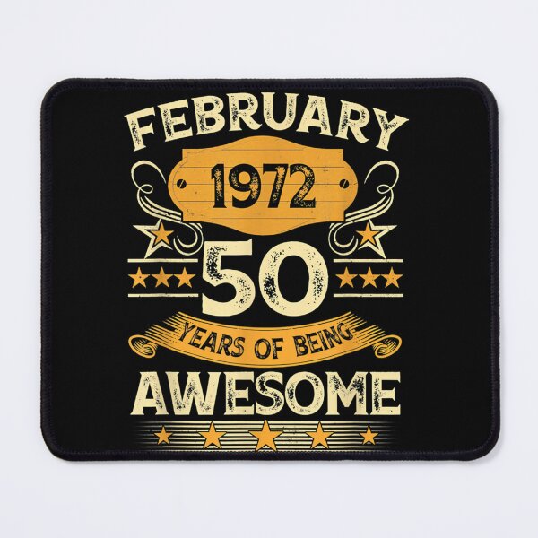Item preview, 50 Year Old Gift Vintage February 1972 50th Birthday Gift Essential designed and sold by RohiatohBarry.