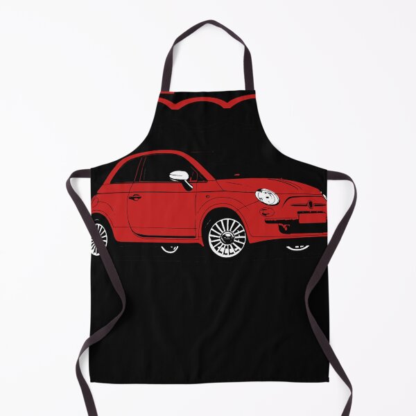 Item preview, Fiat 500 Red and white Essential designed and sold by moyealchristene.