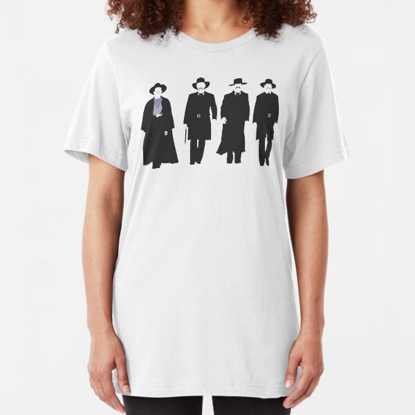 Tombstone: Justice is Coming Slim Fit T-Shirt
