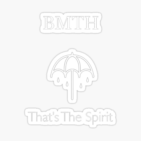 Bring Me The Horizon That 27s Spirit Stickers For Sale Redbubble
