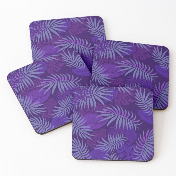 Item preview, Jungle Periwinkle Palms designed and sold by Linda Maliuana.