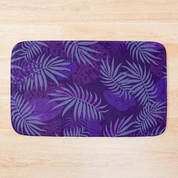 Item preview, Jungle Periwinkle Palms designed and sold by Linda Maliuana.