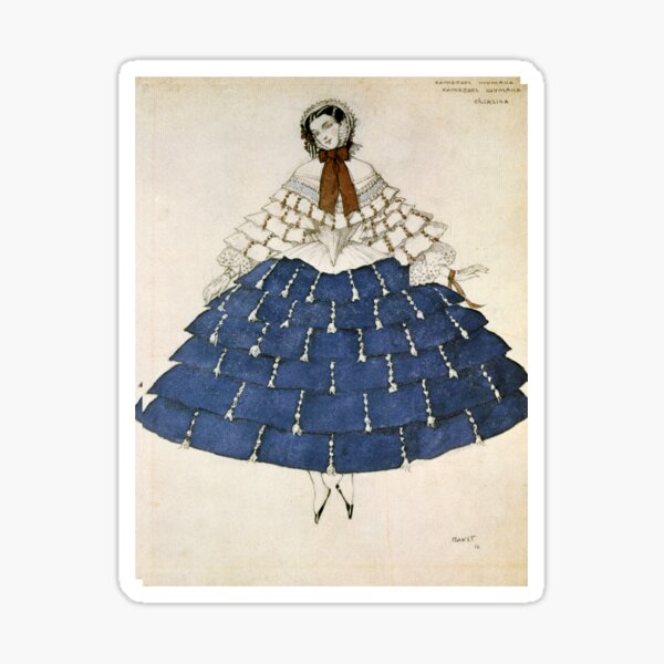 Item preview, Russian ballet costume for the carnival designed and sold by Margauxb.